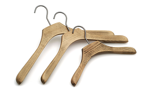 Wood Ancient Ways Feeling Old Coat Hangers for Heavy Clothes
