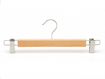 Bottom Wood Trouser Hanger with Pegs