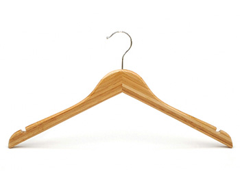 bamboo coat hangers with 