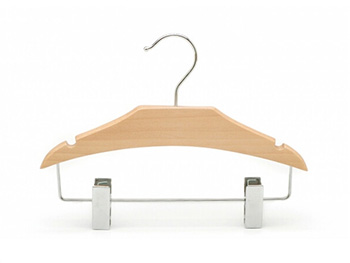 wooden kids clothes kids hangers with clips