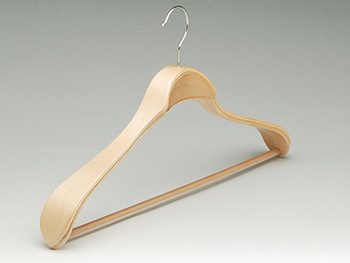  luxury wide shoulder laminated hanger for coats and suits