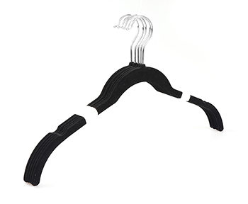 5-Pack Original Huggable Lightweight ultra-thin Black Velvet Hangers Suit and Shirt Hangers