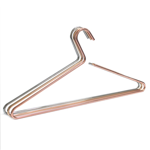 Clothes Thick Brass Metal Hangers Copper 