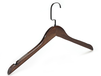 Adult Vintage Non-Slip Wooden Clothes Hangers