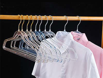 Clear Acrylic Clothes Standard Coat Hanger