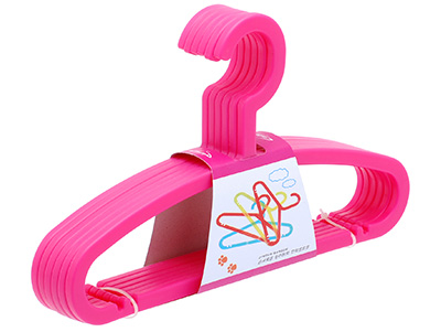 Factory Wholesale Dry Clean PP Plastic Hangers for Kids