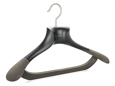 Custom Logo OEM Stylish Hangers Wooden Brand Display Hangers FOR Boutique