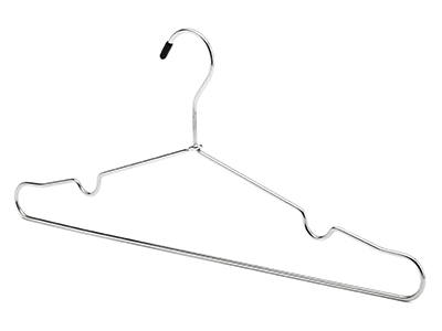 Factory Price Heavy Duty Iron Wire Laundry Hanger with Notches