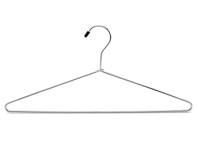 Wholesale High Quality Stainless Steel Space Saving Metal Clothes Hanger