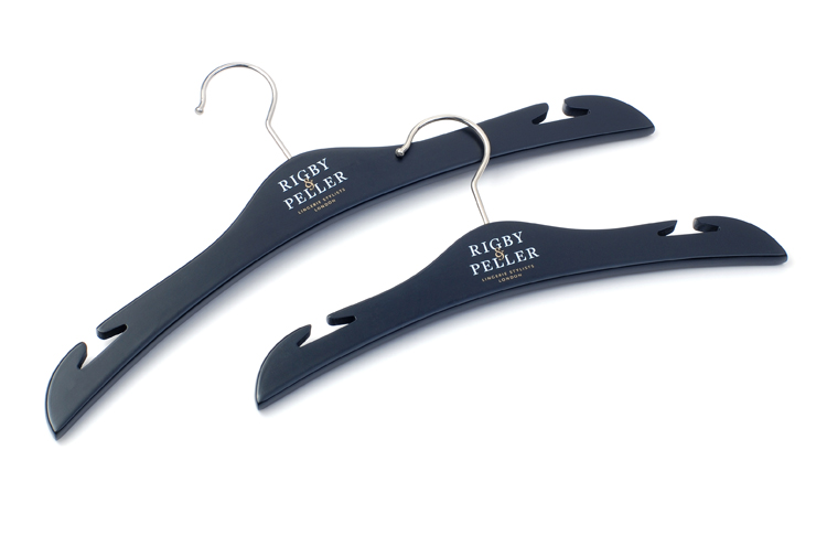  adult Clothing Display wooden hangers with customised logo