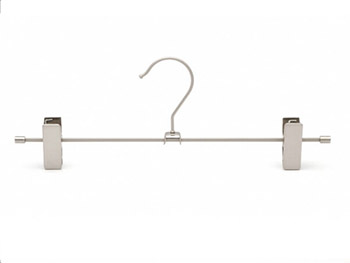 Ninkel metal pant hanger with clips