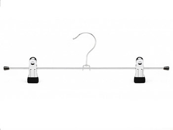  Metal  PVC-dipped Clip Hanger for Pants /Skirts/Slack