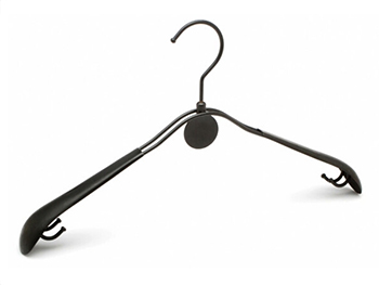 Customized Thick Shoulder Metal Top Hanger for Hanging Heavy Clothes