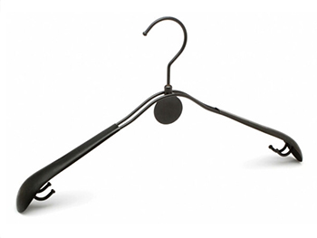  Customized Thick Shoulder Metal Top Hanger for Hanging Heavy Clothes