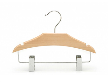  wooden kids clothes kids hangers with clips