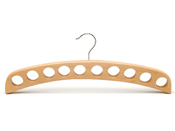  Ten Holes Bow Wooden Scarf Hanger