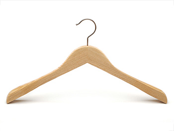  Ash wood coat hanger