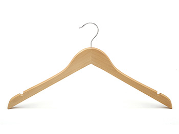  Wooden Dress or Shirt Hanger