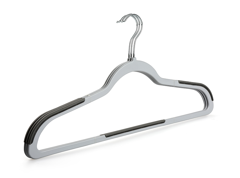 Plastic Clothes Hangers With Anti slip Rubber Non slip - Temu