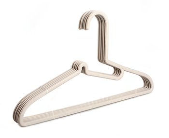 Wet and Dry Plastic Non-Slip Seamless Coat Hanger