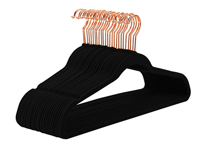  Space Save Non-slip Velvet Pants Scarf Clothes Hangers