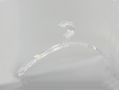  Transparent crystal bubble arc plastic hanger for cloths