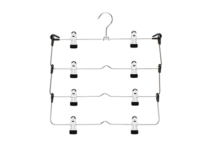  Special Multi Picture Metal Clothes Hanger Rack with Eight Clips