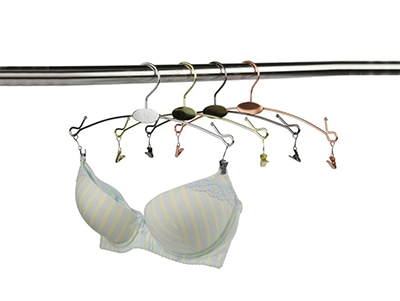 Chromed Metal Lingerie Bra Hanger for Bra Underwear
