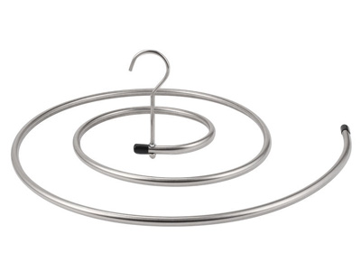  Rotatable and Space Saving Stainless Steel Spiral Shaped Quilt Hanger