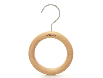  Beech Wood Smooth Surface Round Wooden Rings for Carft