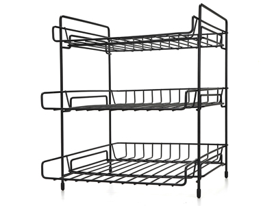  3 Layers Metal Rack Organizer Shelf Storage Holder