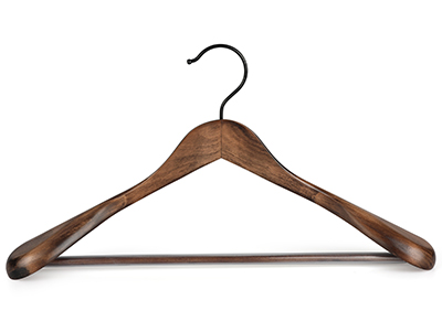  Premium Vintage Extra-Wide Shoulder Antique Wooden Cloths Hangers