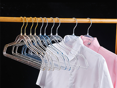  Clear Acrylic Clothes Standard Coat Hanger