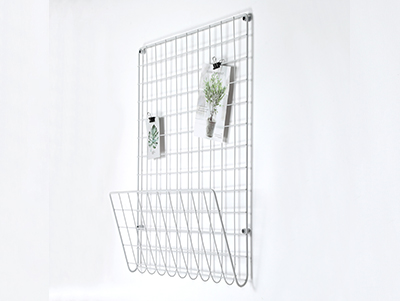  Display Metal Grid Wall Decor Organizer