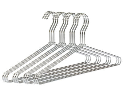 Strong Stainless Steel Wire Suit Coat Hanger Metal Clothing Hanger