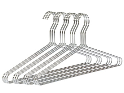  Strong Stainless Steel Wire Suit Coat Hanger Metal Clothing Hanger