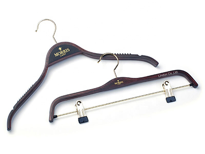 Manufacturer Vintage Style Laminated Wooden Hangers