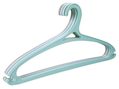 Plastic Suit Hangers OEM Extra Wide Shoulder Black Clothes Hangers-Lindon  Co., Ltd