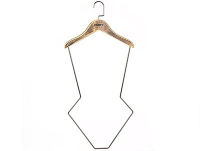  Body Shape Display Wooden Lingerie Swimwear Bikini Hanger for Kids