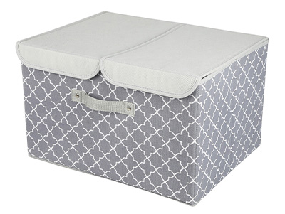 Foldable Fabric Other Storage Boxes & Bins with Lids