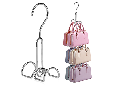  Purses Bags Holder Stackable Space Saving Hanging Purse Storage Organizer Hanger