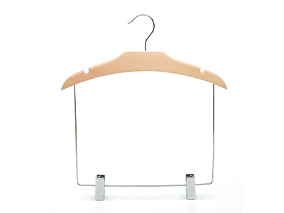  Wholesale Non Slip Wooden Baby Kids Clothes Hanger For Children Room