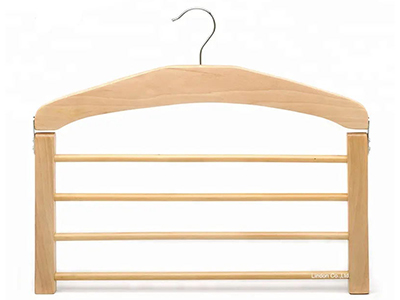  Assessed Supplier Multilayer Wooden Clothes Rack Multi Bar Trousers Hanger