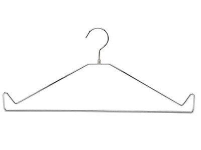  Customized Popular Non Slip Shoulder Metal Hanger for Clothes