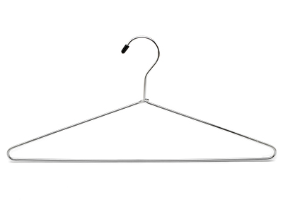  Wholesale High Quality Stainless Steel Space Saving Metal Clothes Hanger