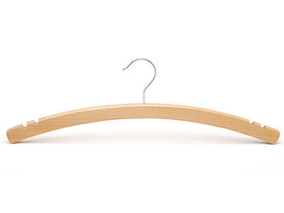  Moon Curved Shape Wooden Coat Hanger Wooden Hanger for Clothes