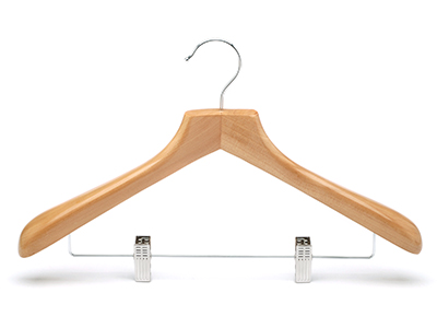  Heavy Duty Wide Shoulder Design Garment Coat Jacket Luxury Wooden Coat Hangers